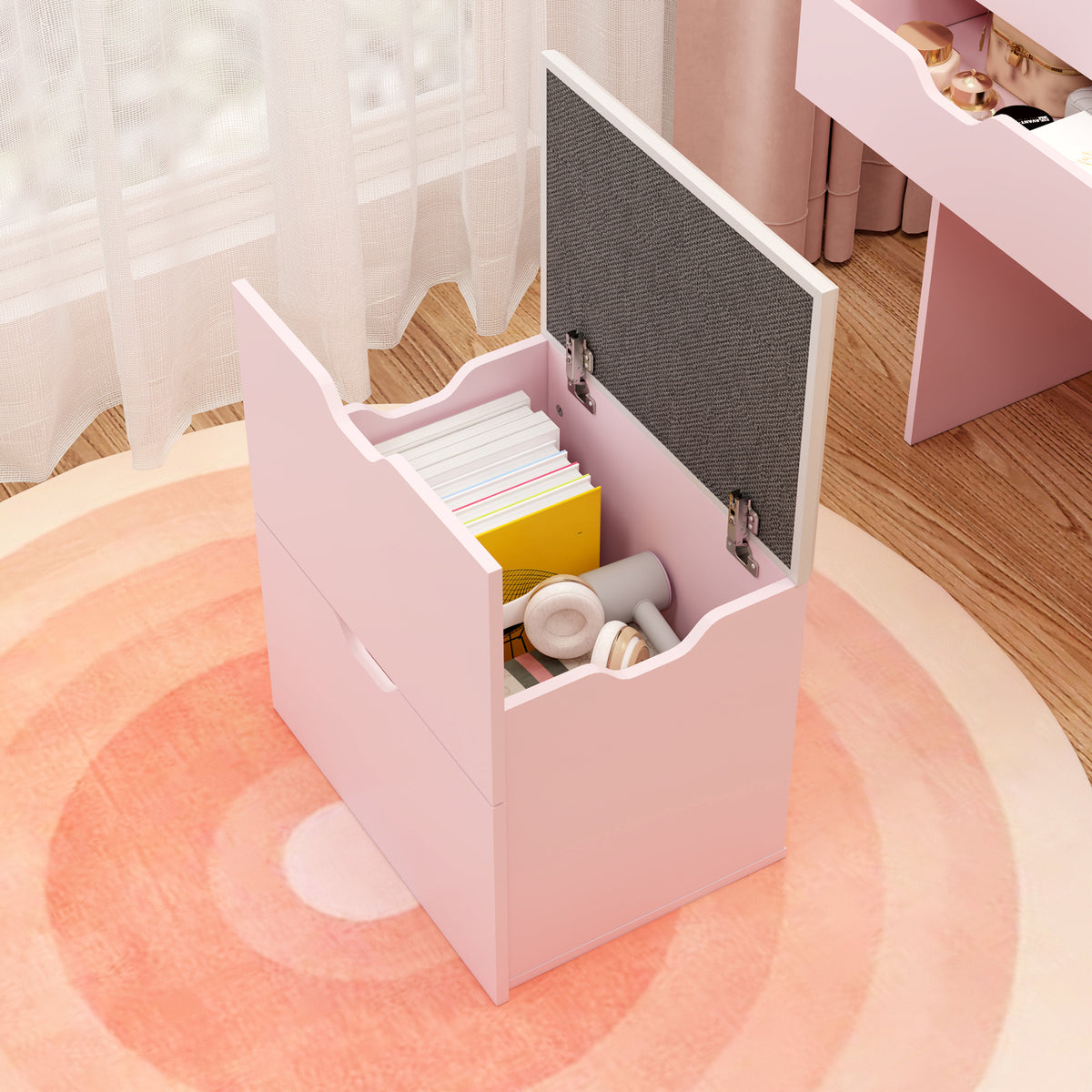 Dressing Table and Stool Set