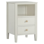 Winston 2-Drawer Storage Nightstand - Antique