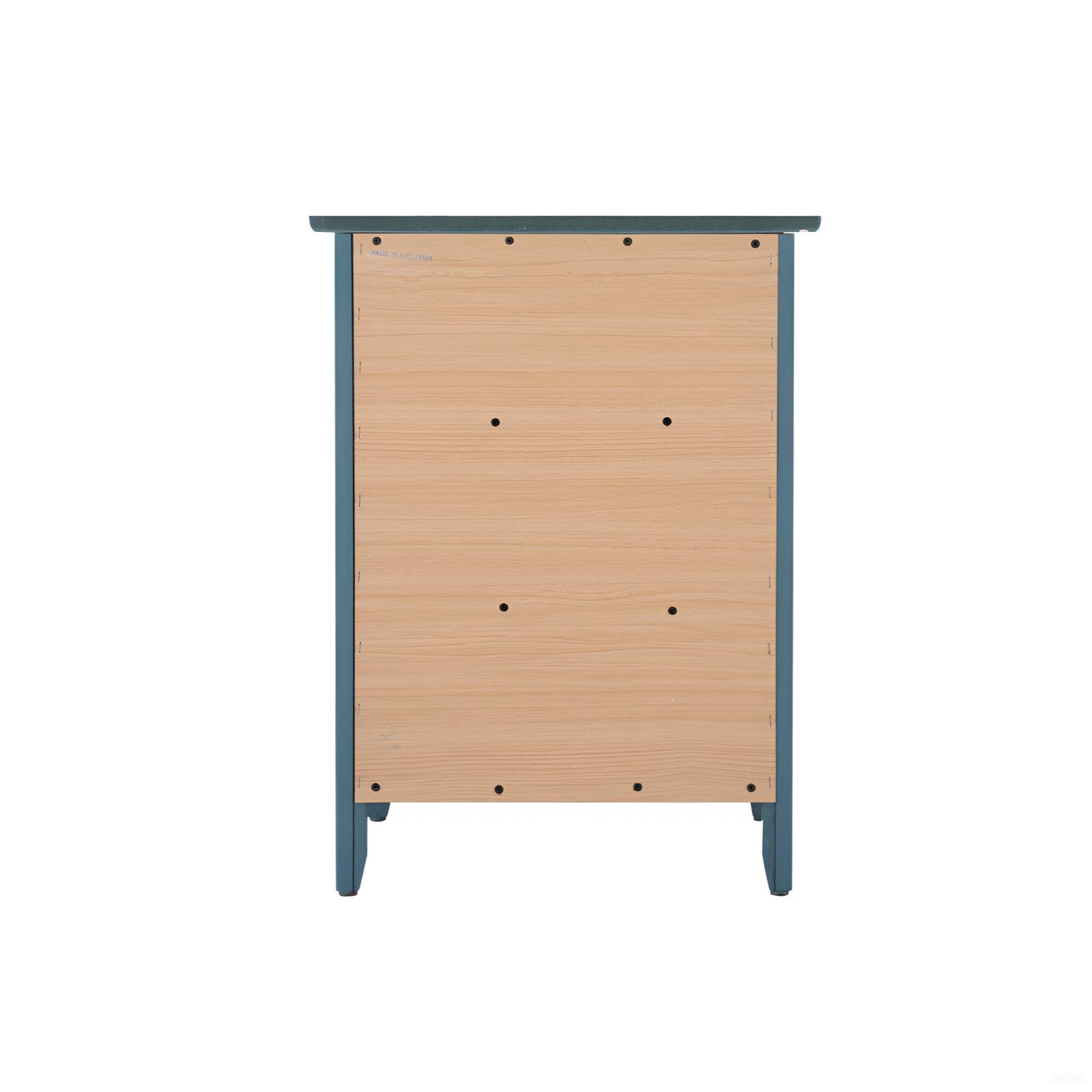 Teal Accent Nightstand For Modern Bedrooms