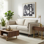 Ethereal Modern Small Brass Table Lamp