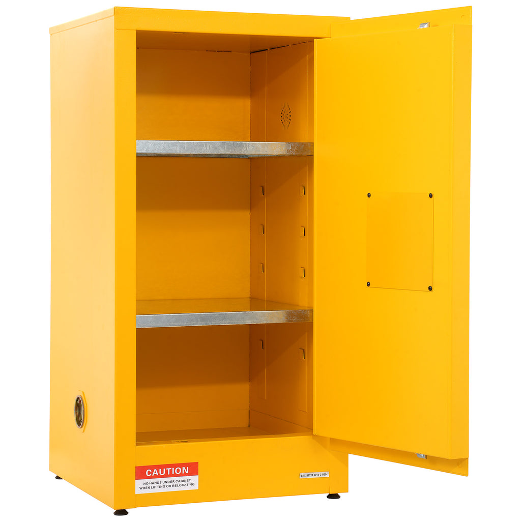 Flammable Cabinet with Adjustable Shelf