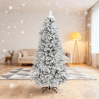 7.5 ft Artificial Frosted Christmas Tree