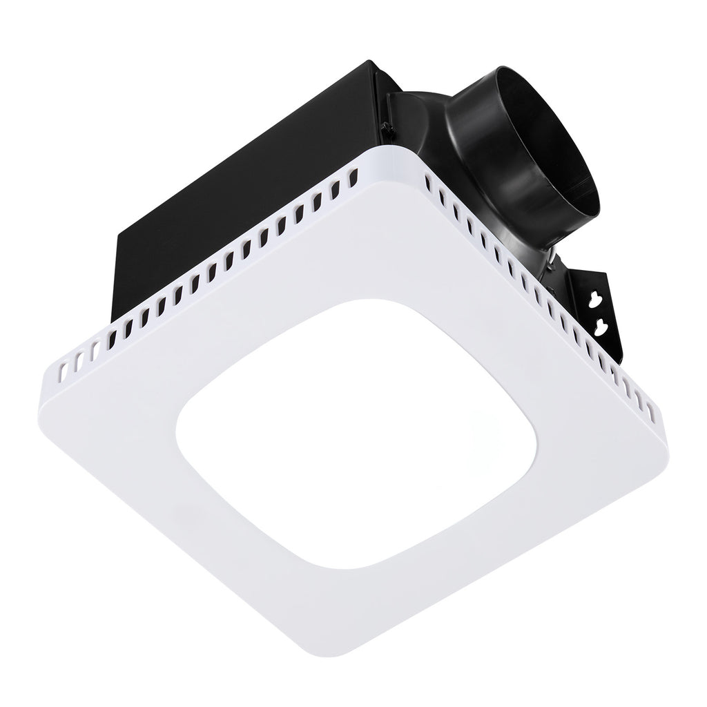 Bathroom Exhaust Fan with LED Light, 80 CFM