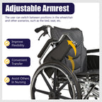 Folding Manual Transport Wheelchair