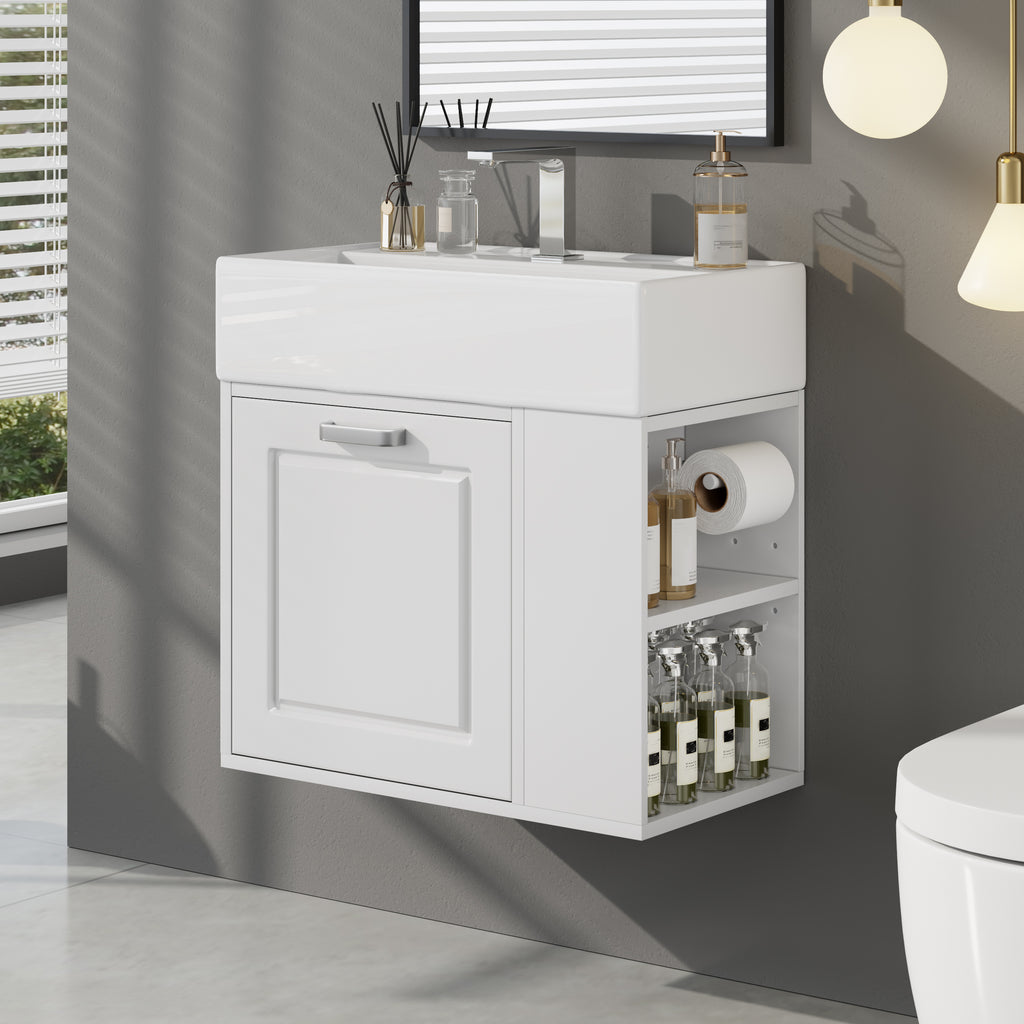 21.8 Inch Bathroom Vanity with Sink
