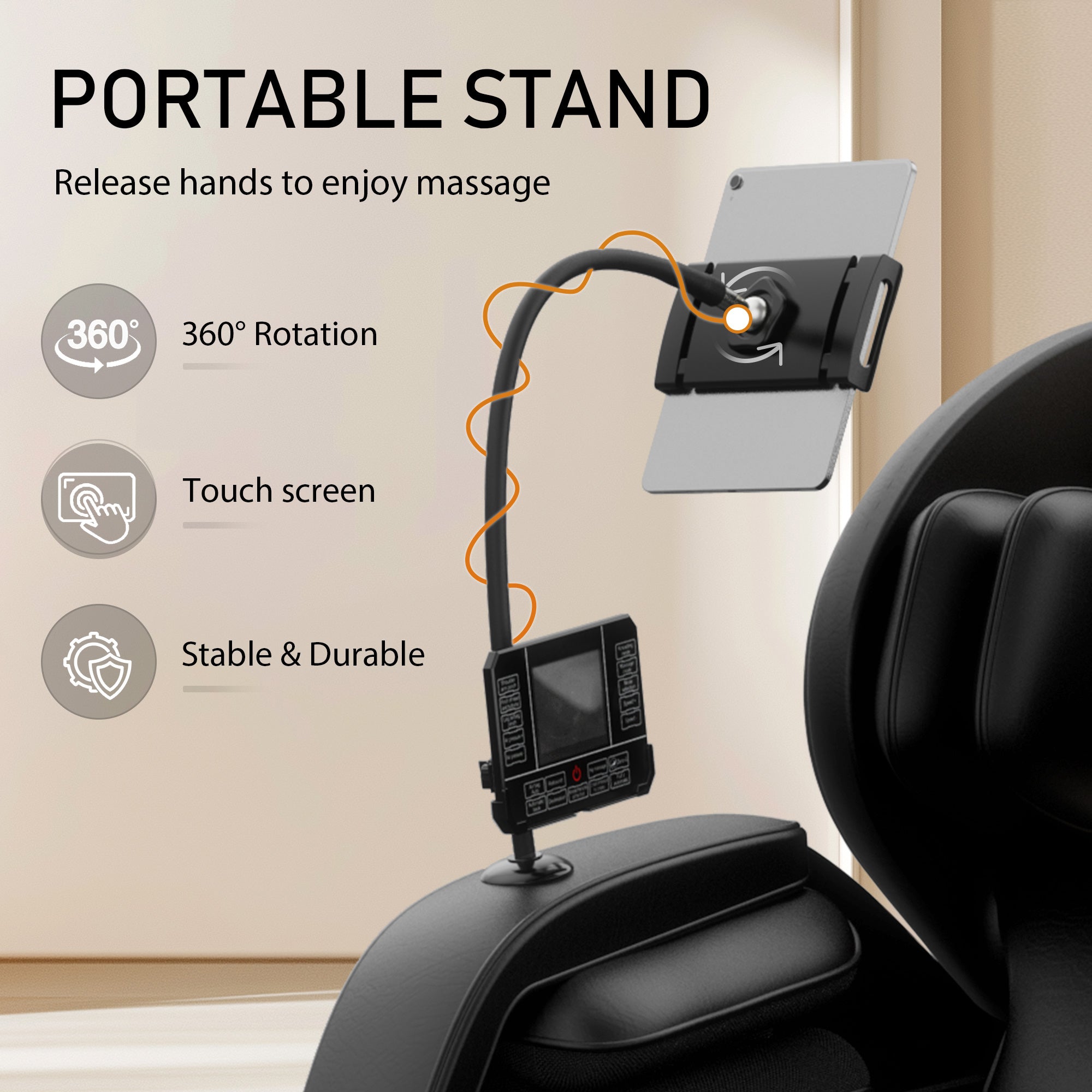 Massage Chair Recliner with Zero Gravity and Full Body Air Pressure