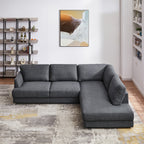 Glander Cozy Sectional Sofa Right Facing