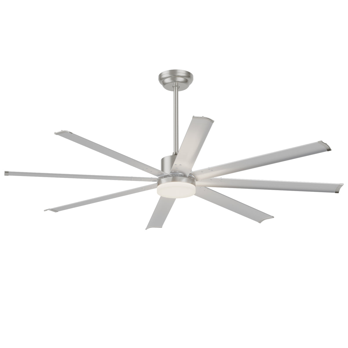 72 Inch Industrial PM DC Motor Ceiling Fan with Light