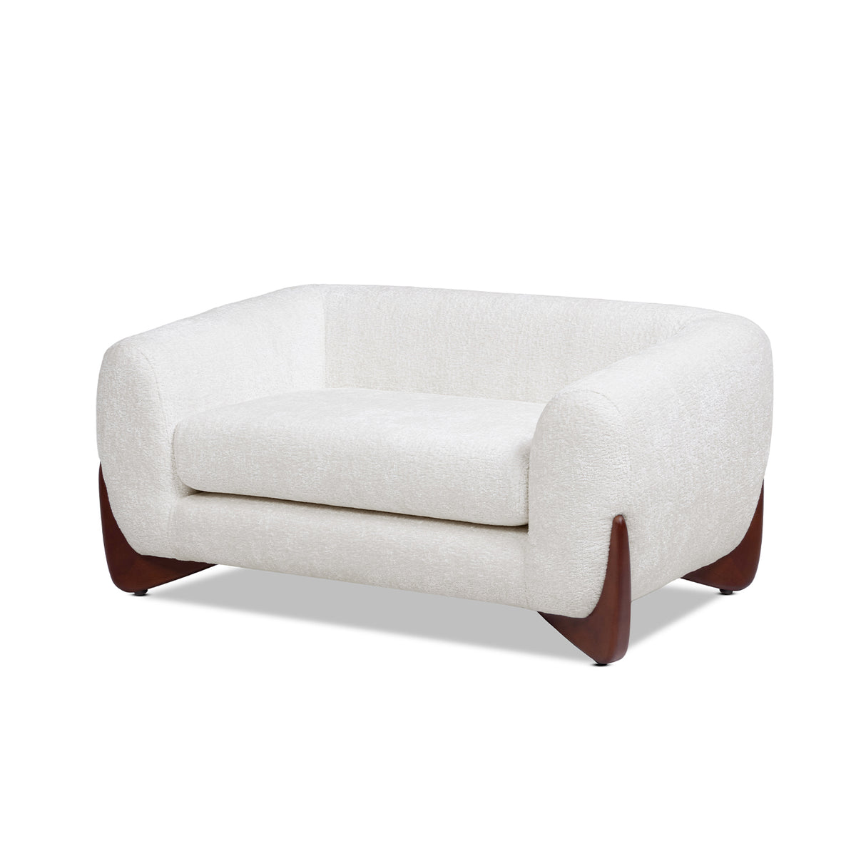 Alpine 36.5" Sherpa Dog Sofa Bed, Medium, Almond