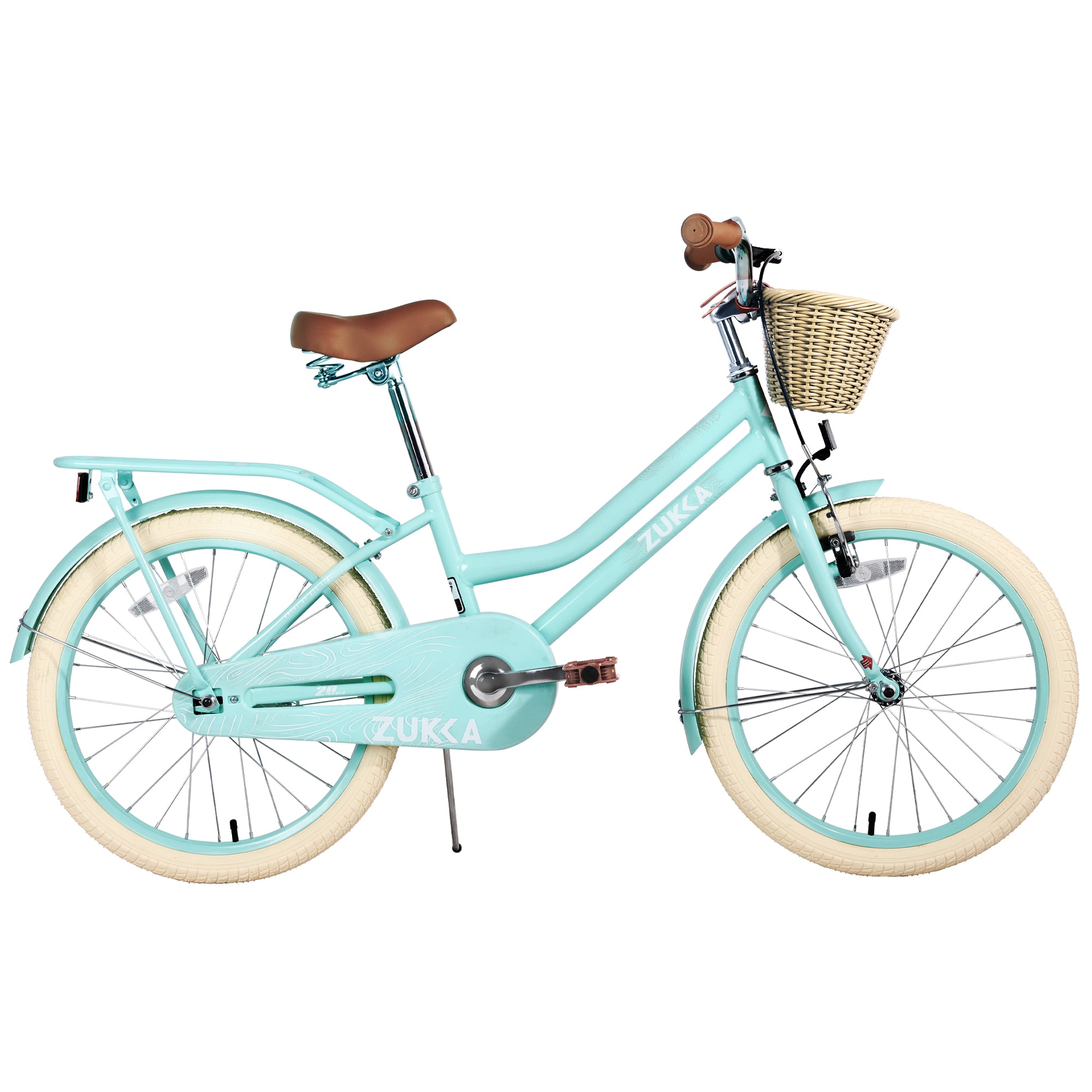 Girls Bike With Basket for 7-10 Years Old Kids