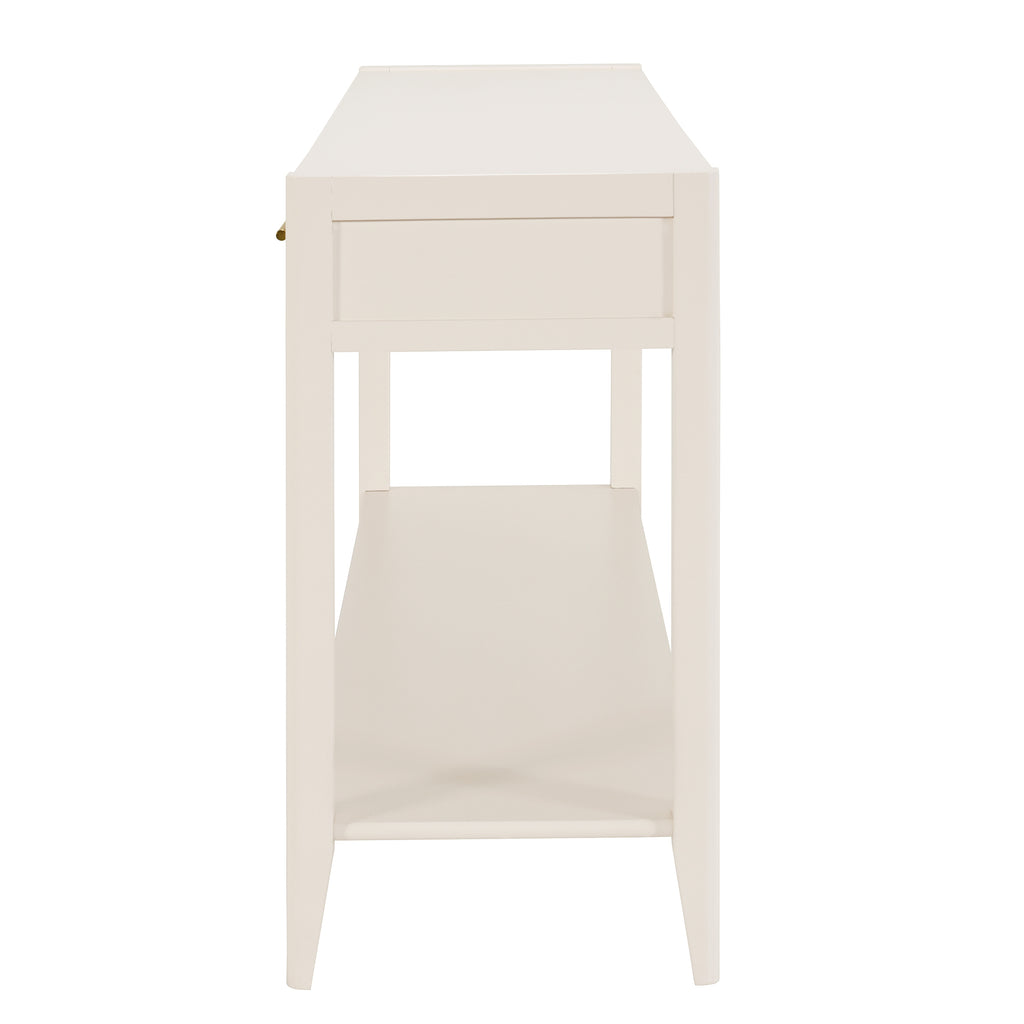 U_Style 60" Painted Console Table with 3 Drawers
