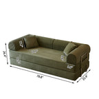 78.8" Compression Sofa - Convertible Floor Sofa Bed