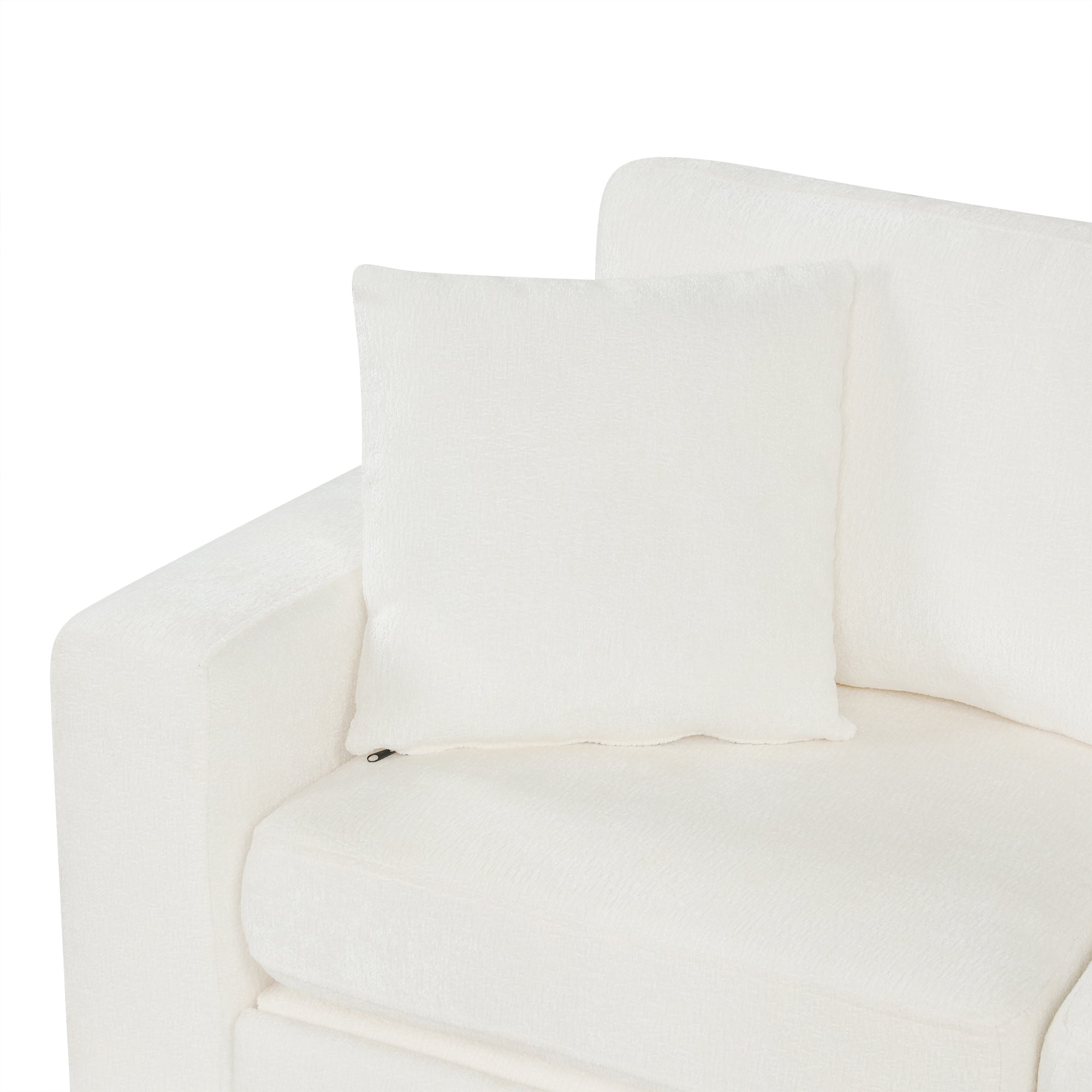 120.5" L-Shaped Convertible Sofa Bed