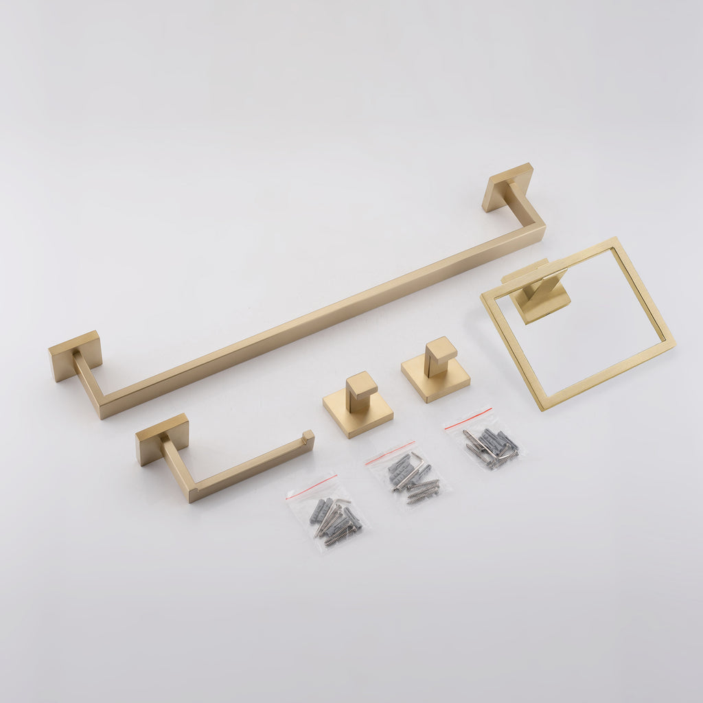 5-Piece SUS304 Bathroom Set