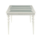 Maverick Platinum Finish Dining Table