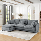 Modern Home Living Room L-Shaped Sectional Sofa