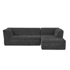 106" L-Shaped Modular Sectional Sofa with Chaise