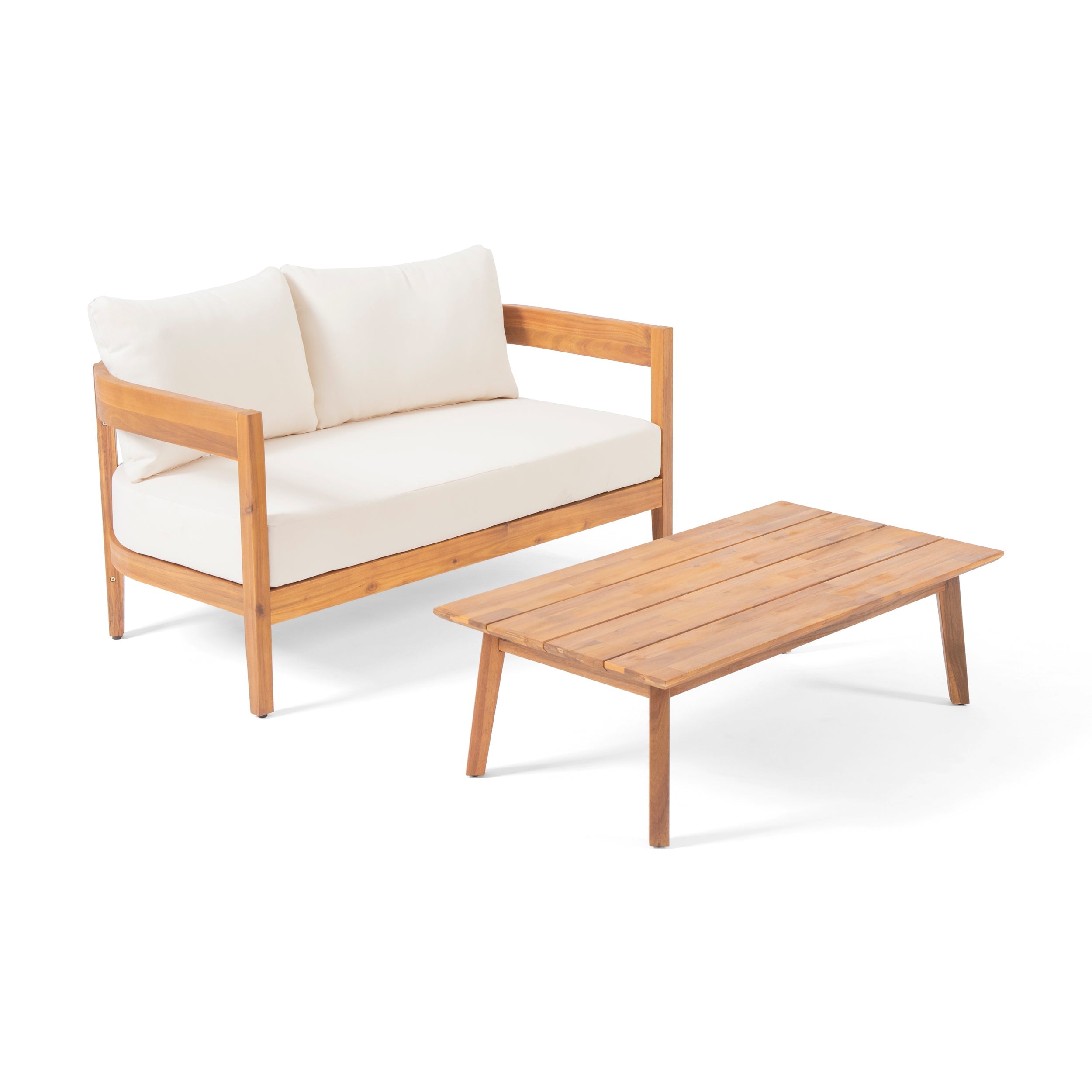 Brooklyn Loveseat + Coffee Table Set for Living Room