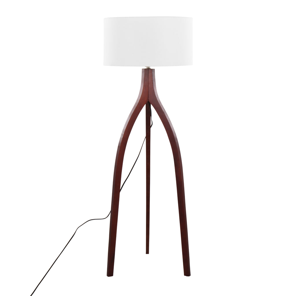 Wishbone Contemporary Floor Lamp