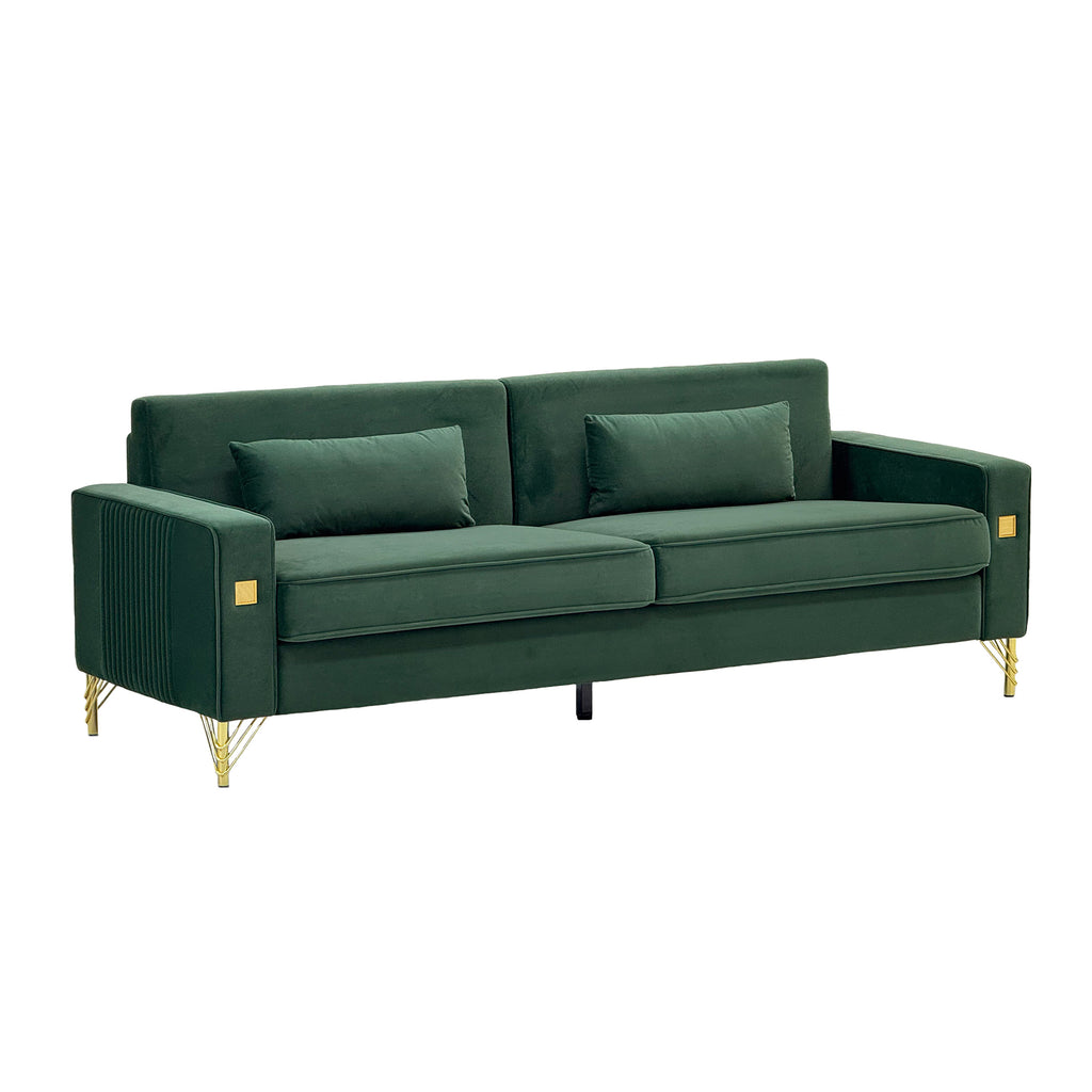 FX-P18-RG2 Luxury Emerald Sofa