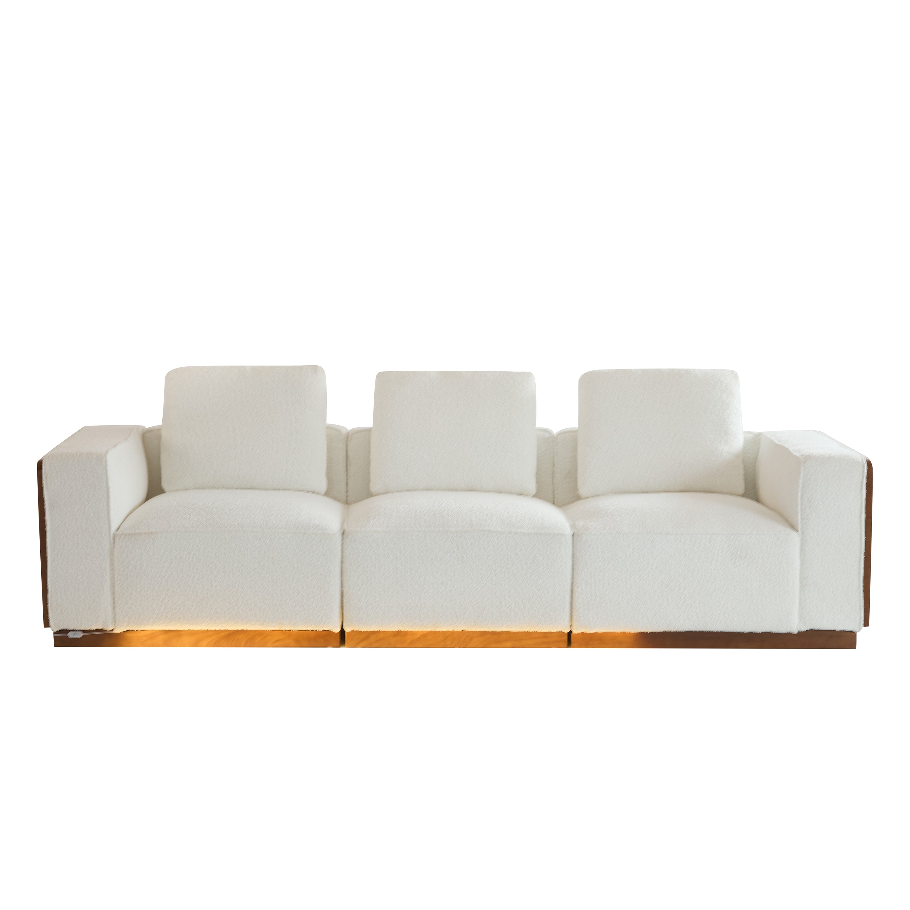 Chita 3-Seater Modular Sofa with Light Strip