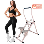 Folding Vertical Cardio Exercise Climber Stepper Machine