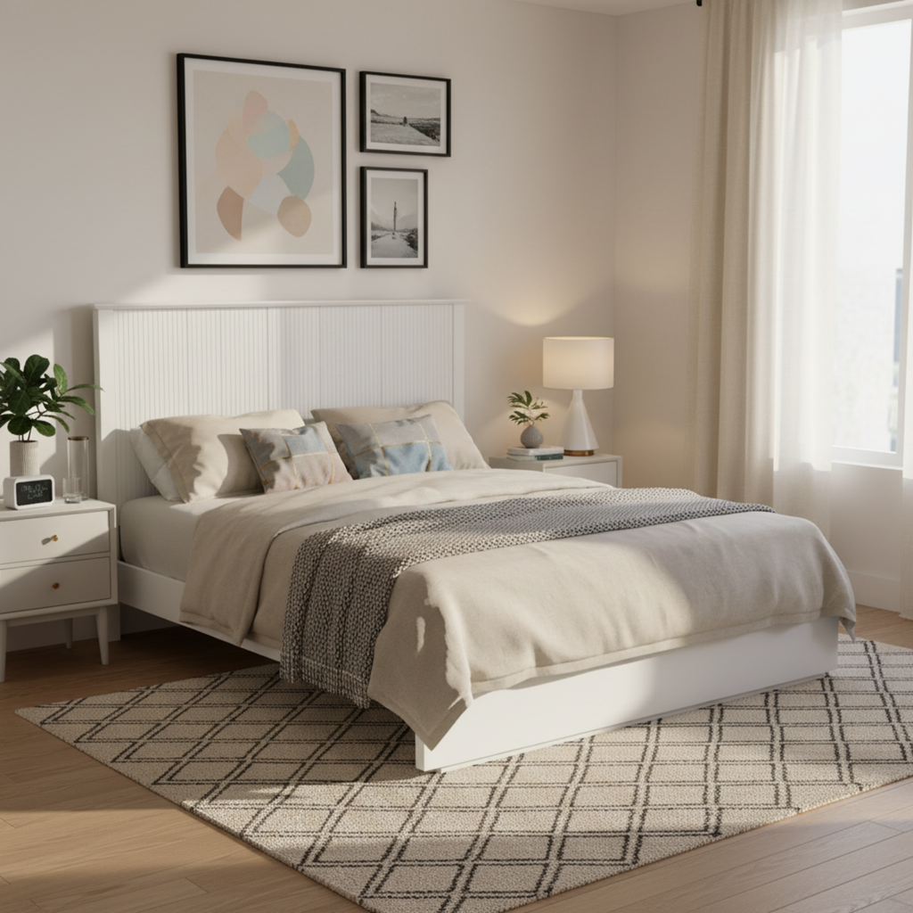 Stylish Queen Size Bed Frame