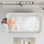 49" Acrylic Freestanding Soaking Bathtub