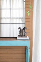 Trotting Horse Bookends Set
