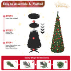 7FT Pop Up Christmas Tree