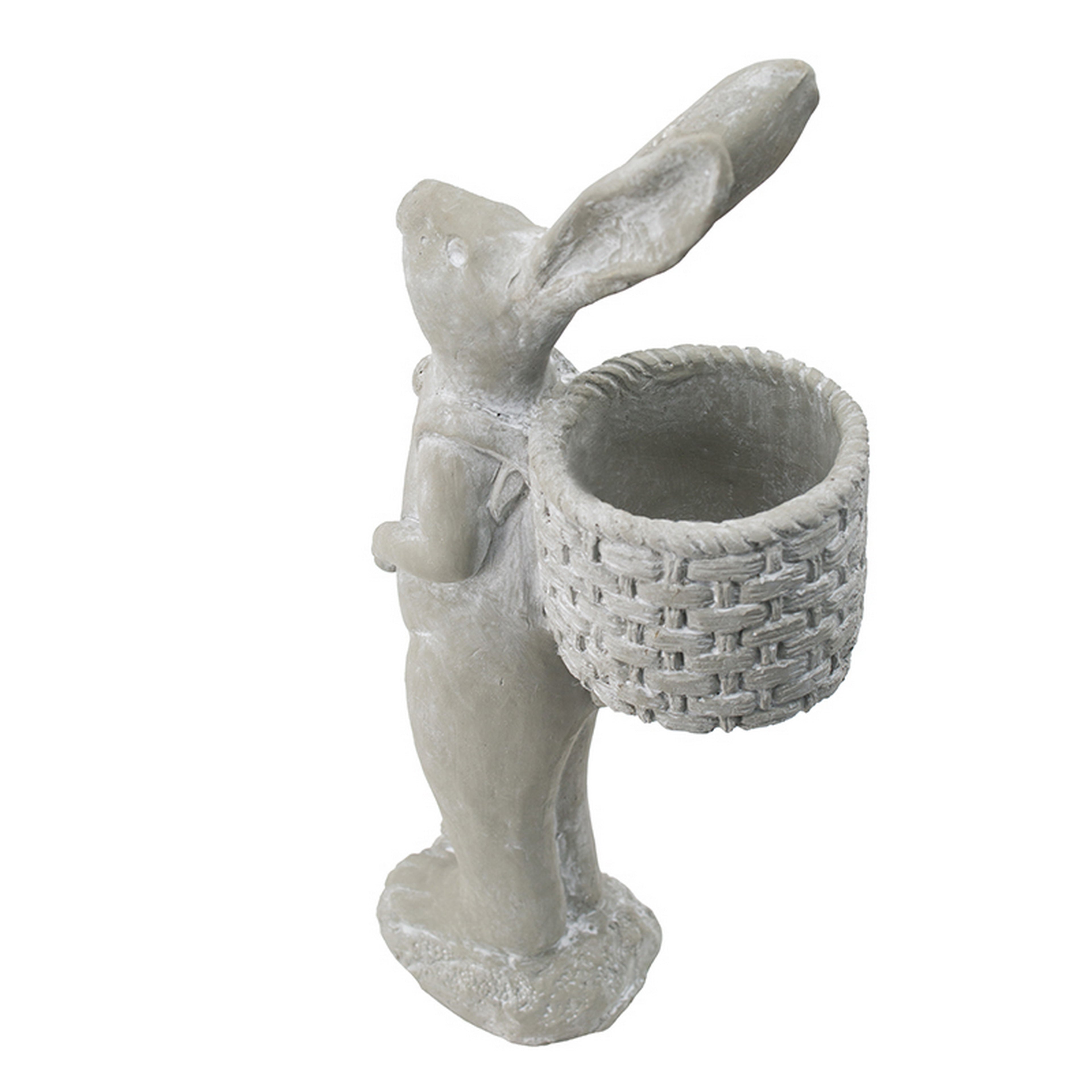 Tall Decorative Rabbit Planter
