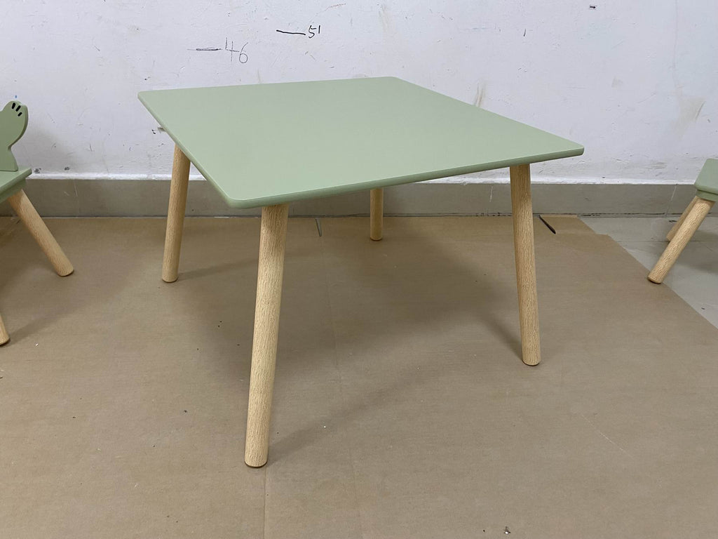 Kids Table and Chair Set with Cute Sloth Chairs