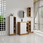 4-Piece Light Bathroom Vanity Set