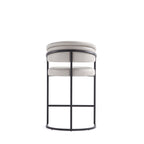 Augusta Metal Upholstered Counter Stool