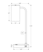 18" Table Lamp with USB Port