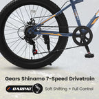 Elecony 24 Inch Fat Tire Bike - Adult/Youth