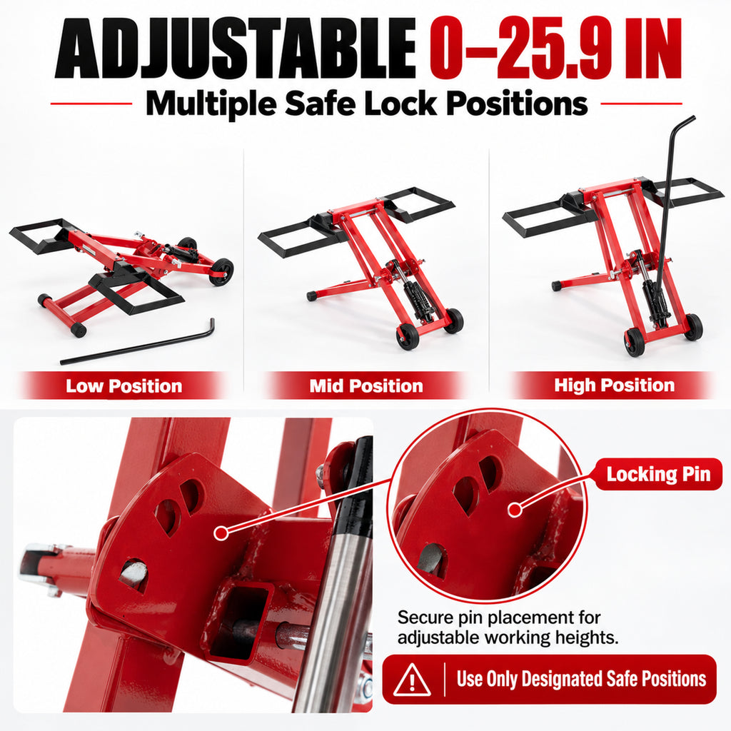 225kgs LAWN MOWER JACK