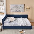 Queen Size Upholstered Tufted Bed Frame
