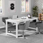 63" Executive Desk - Large Modern Office Computer Workstation
