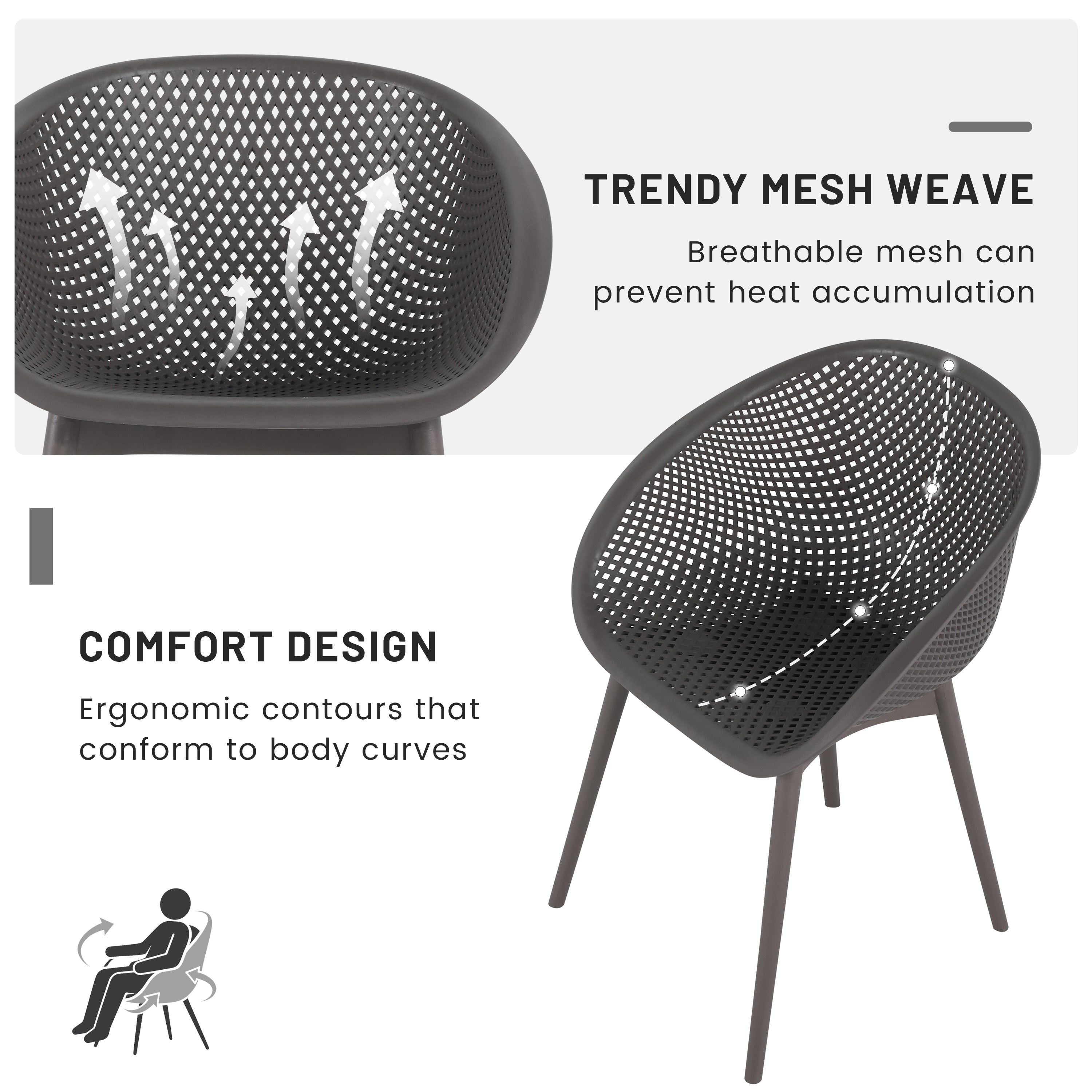Summer 2-Pack Warm Patio Furniture Set