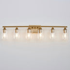 6-Light Brushed Bathroom Vanity Wall Light