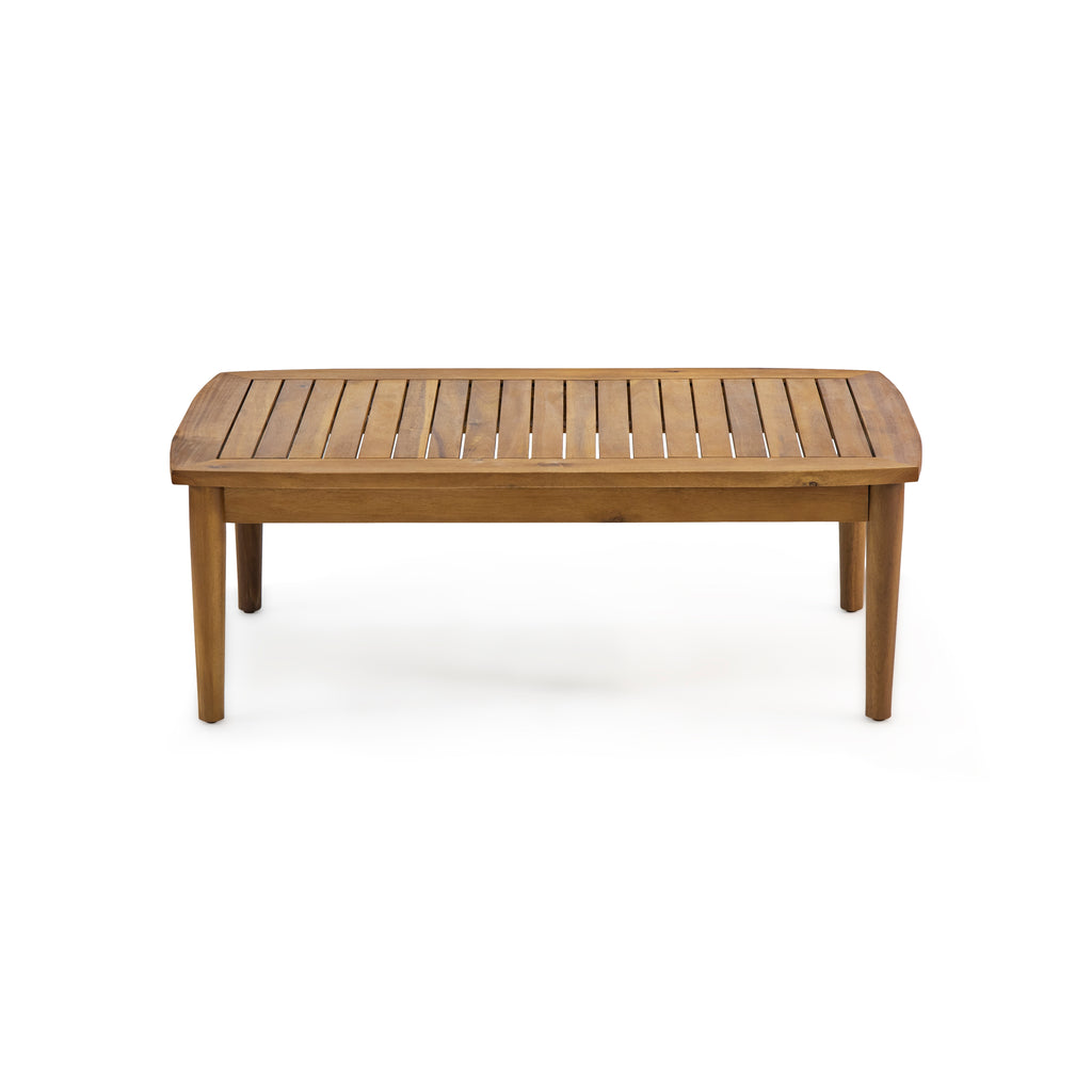 Patio Loveseat and Coffee Table Set with Cushions