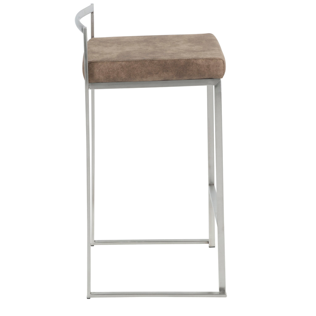 Contemporary Stackable Counter Stool