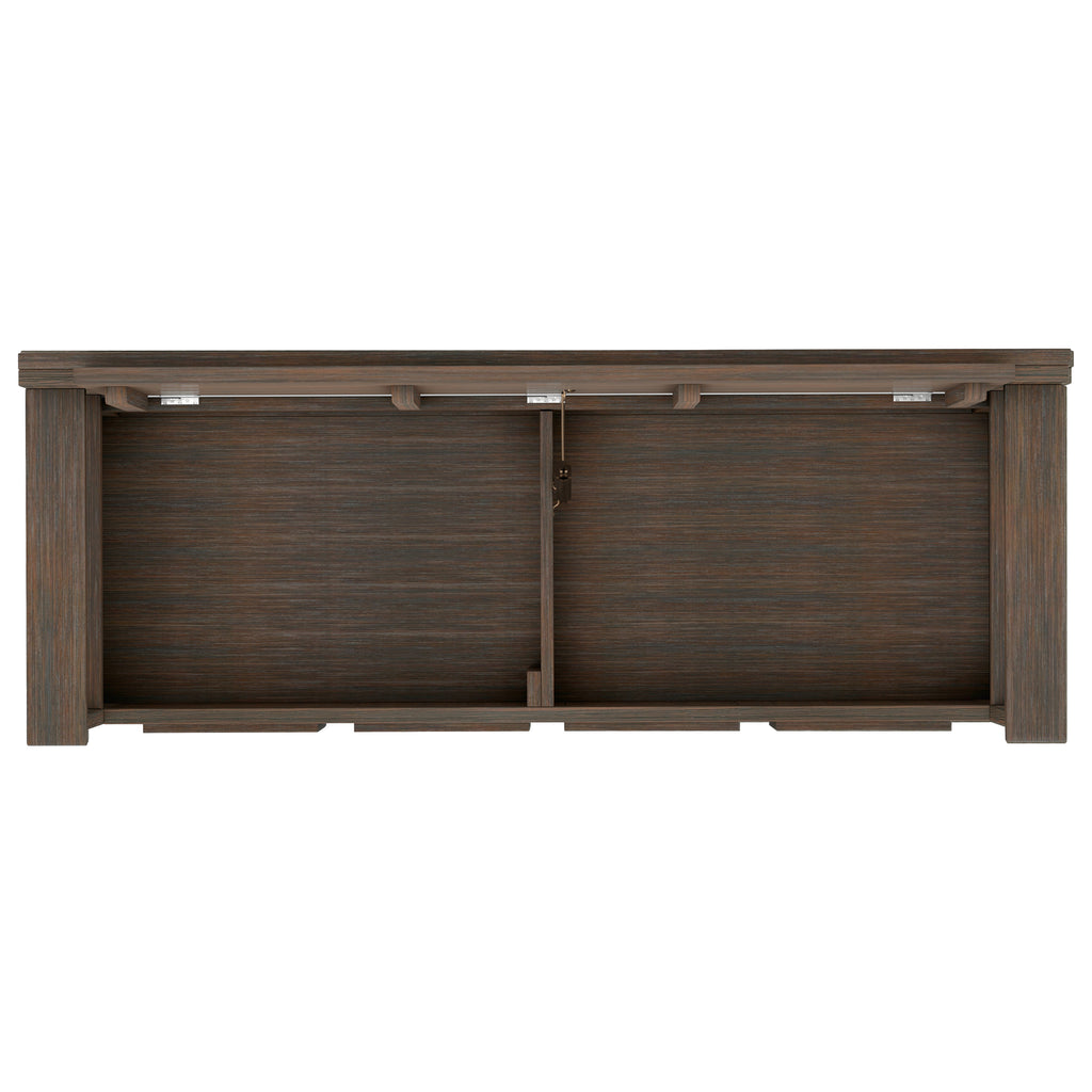 Amherst Solid Wood Entryway Storage Bench in Farmhouse