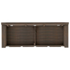 Amherst Solid Wood Entryway Storage Bench in Farmhouse