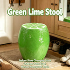 14.17" High Novelty Lime Stool