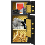 Large Double-Door Coin-Operated Safe