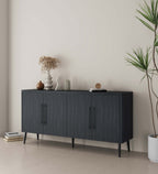 Jodie 65" Fluted Sideboard
