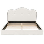 Queen Size Upholstered Platform Bed