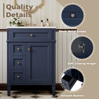 24'' Bathroom Vanity with Top Sink